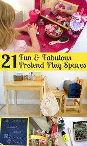 21 Fun & Fabulous Pretend Play Spaces for Kids