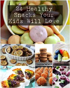 24 HEALTHY SNACKS YOUR KIDS WILL LOVE