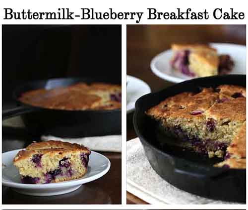 Buttermilk-Blueberry Breakfast Cake