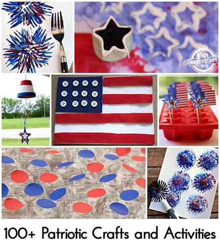 100+ Patriotic Crafts and Activities