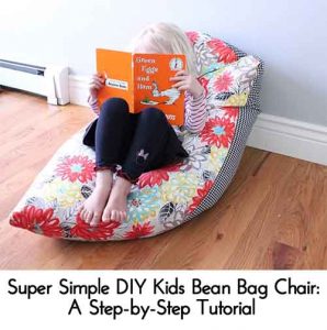 Super Simple DIY Kids Bean Bag Chair: A Step-by-Step Tutorial