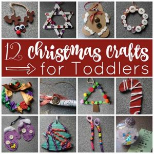 12 Easy Christmas Crafts For Kids