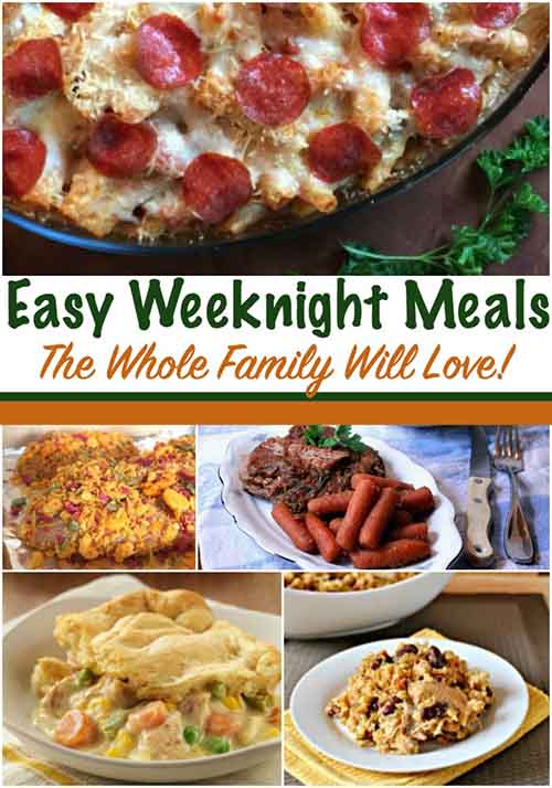 Easiest Family Weeknight Meals